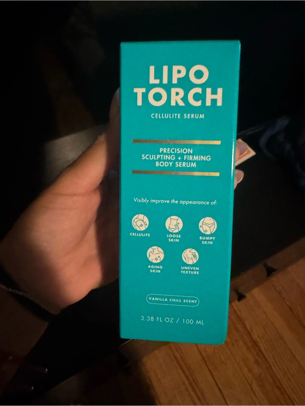 Cellulite Serum - Sculpting Body Serum in Teal & Gold